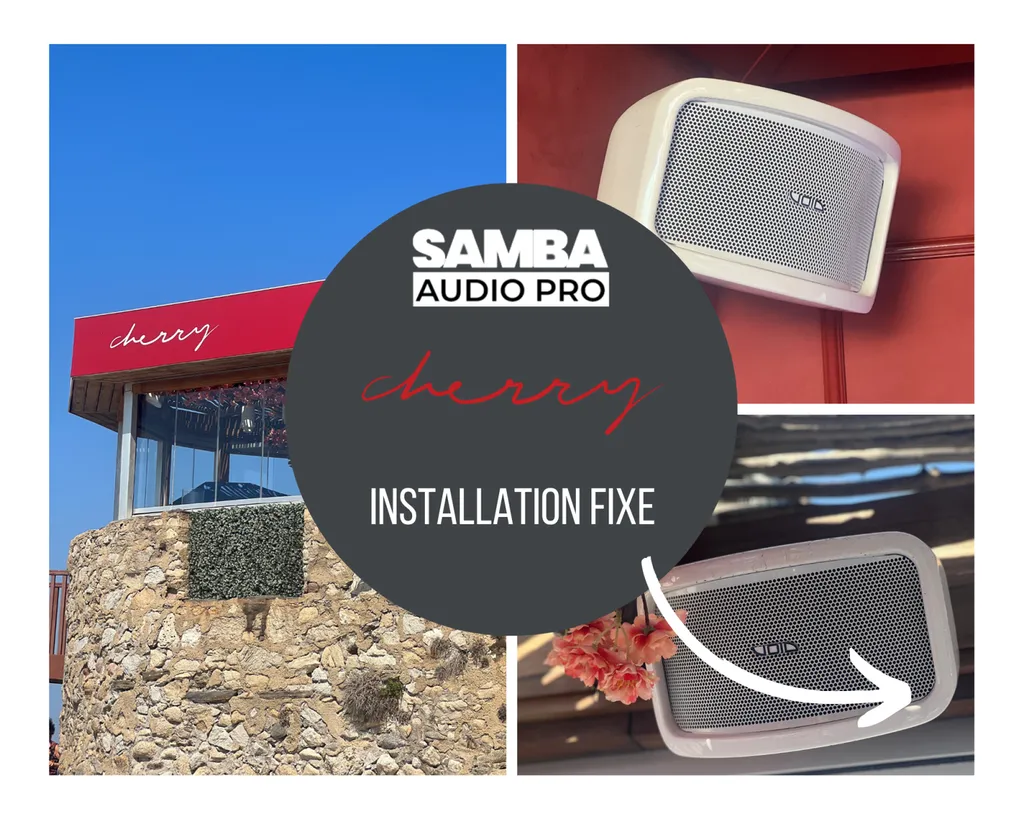 Installation sonorisation Le Cherry Saint-Tropez Var 83