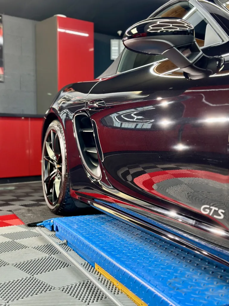 DETAILING Lyon protection carrosserie traitement céramique Porsche Boxster 718 GTS