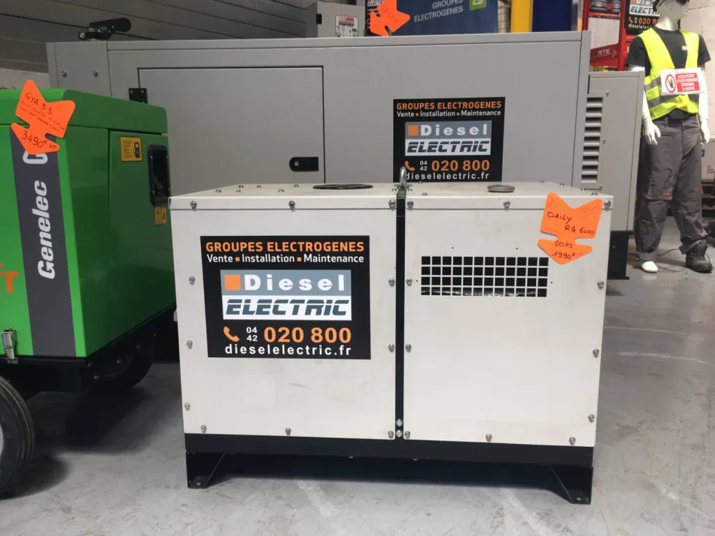 groupe électrogène site isolé