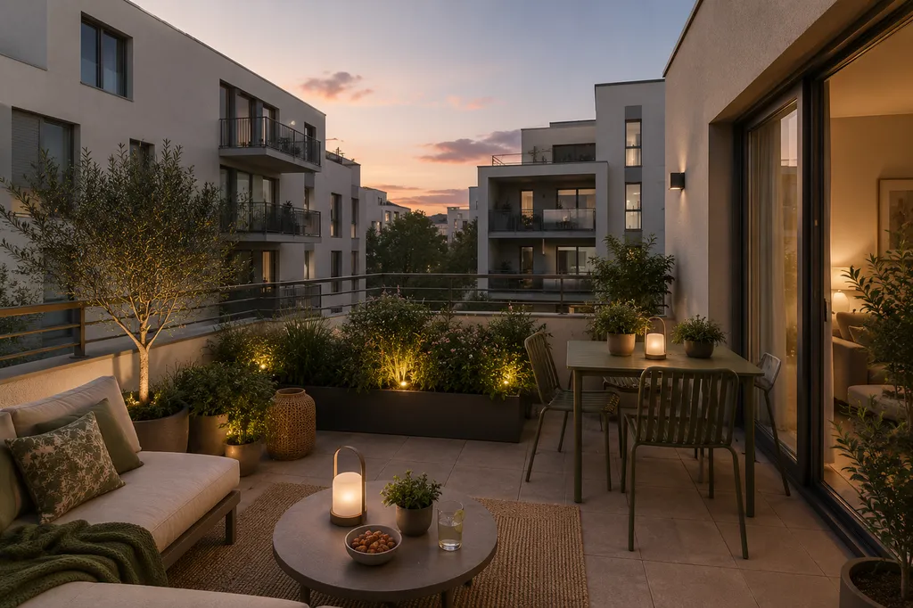 Appartements neufs du T2 au T5 avec terrasses et jardins privatifs en face du tram au Neudorf — Strasbourg