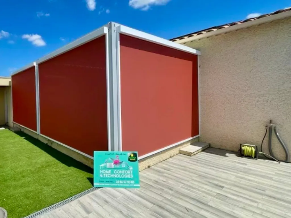 Pergola bioclimatique motorisée Gard Nimes