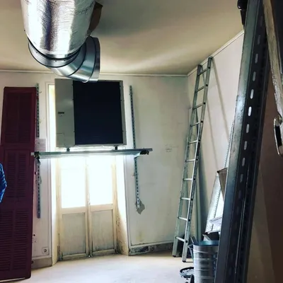 Réalisation  d'un chantier de climatisation avec pompe à chaleur chez un traiteur à Cannes