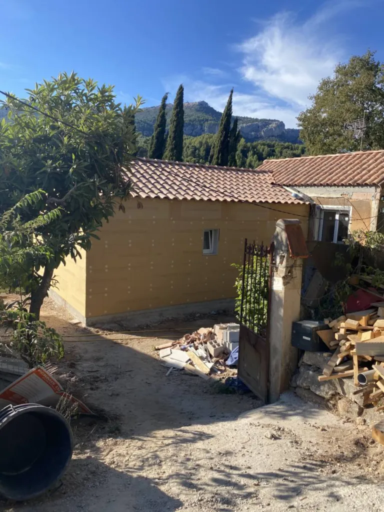 prix extension latérale maison ossature bois Toulon var