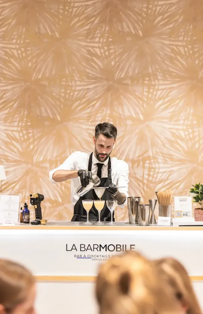 Bar à cocktails mobile à Saint-Étienne 