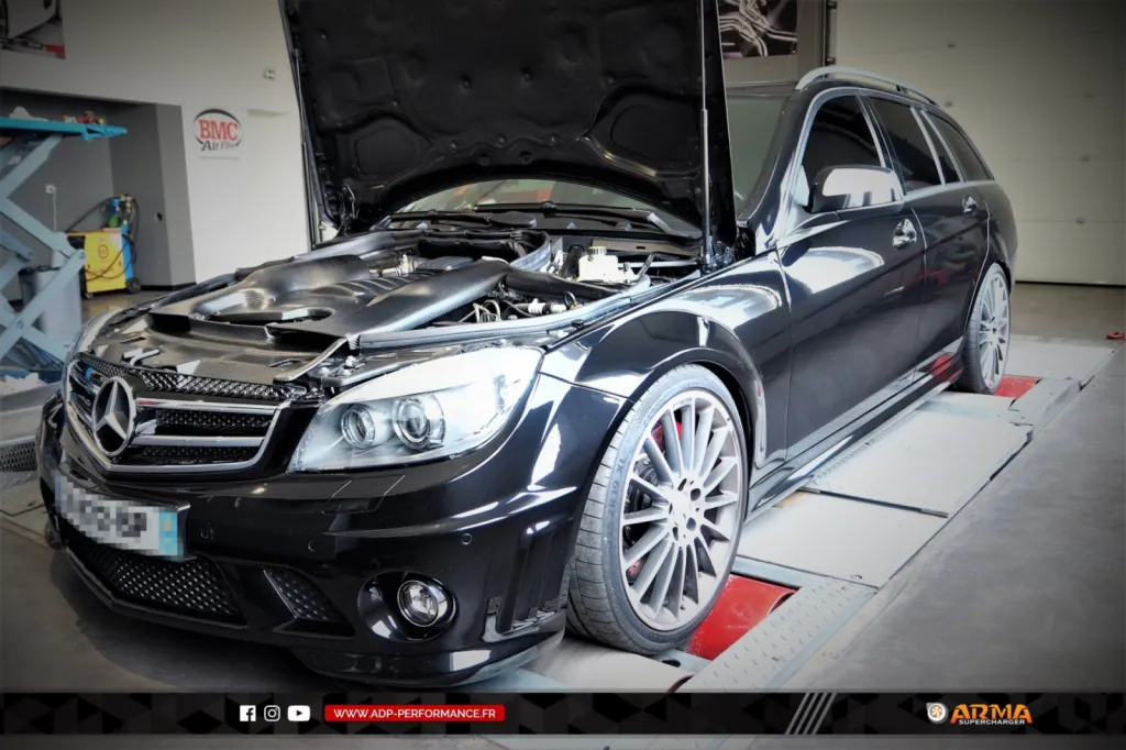 Admission ARMA Speed Salon de Provence - Mercedes C63 AMG - ADP Performance