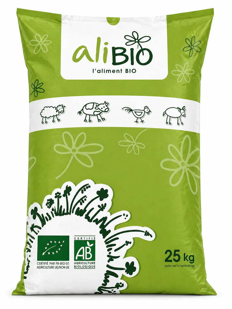 Blé biologique pour animaux céréale naturelle pour volaille basse-cour et élevage