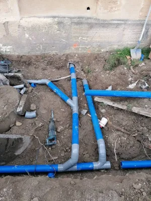 Tarif d'un chantier de raccordement au tout à l'égout à Port-de-Bouc, près de Saint-Mitre-Les-Remparts