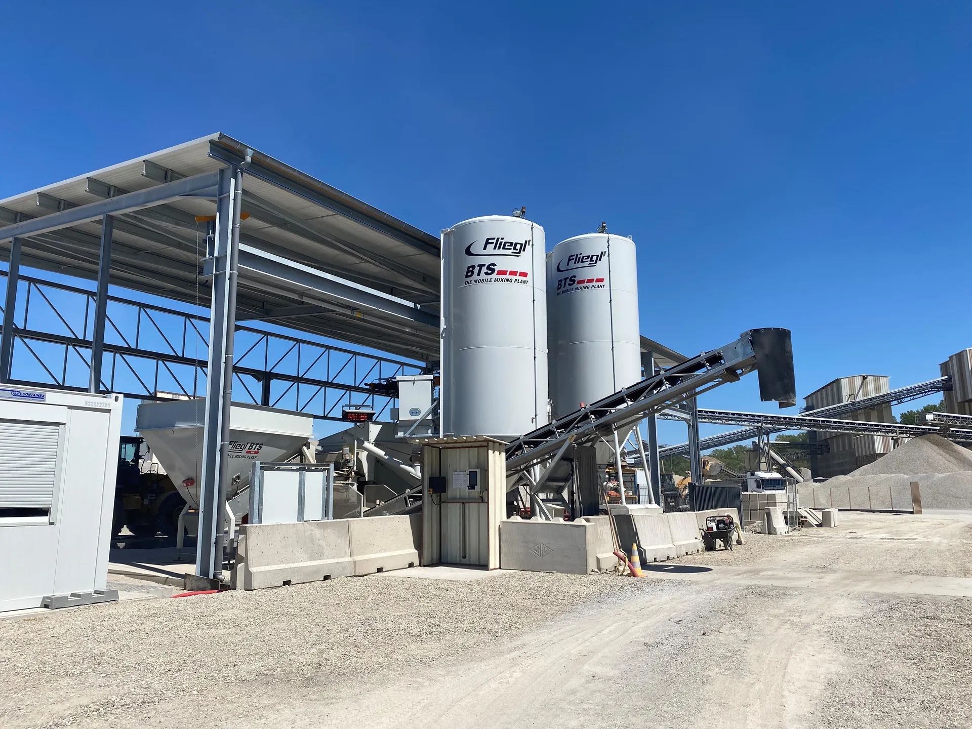 Centrale à béton sec Veltz-Vix