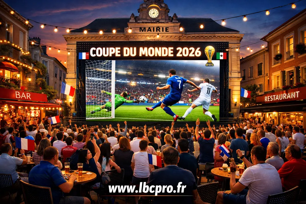 location écran coupe du monde 2026 dans le var à La seyne