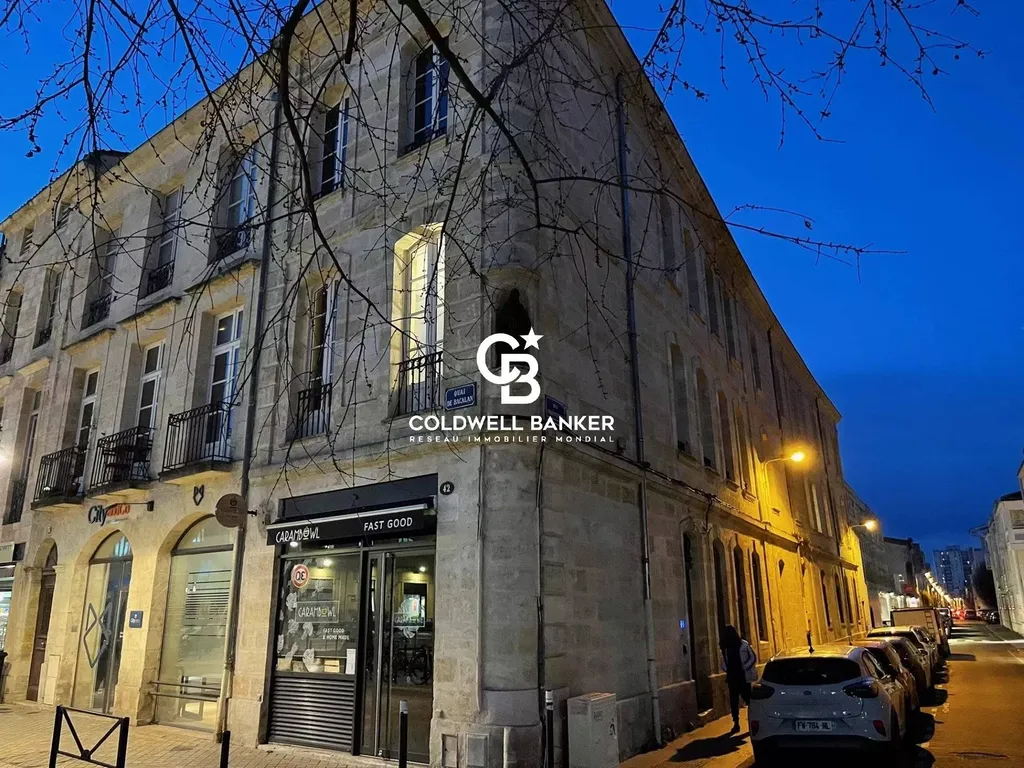 Immeuble à vendre Bordeaux Quartier des Chartrons – fort potentiel locatif