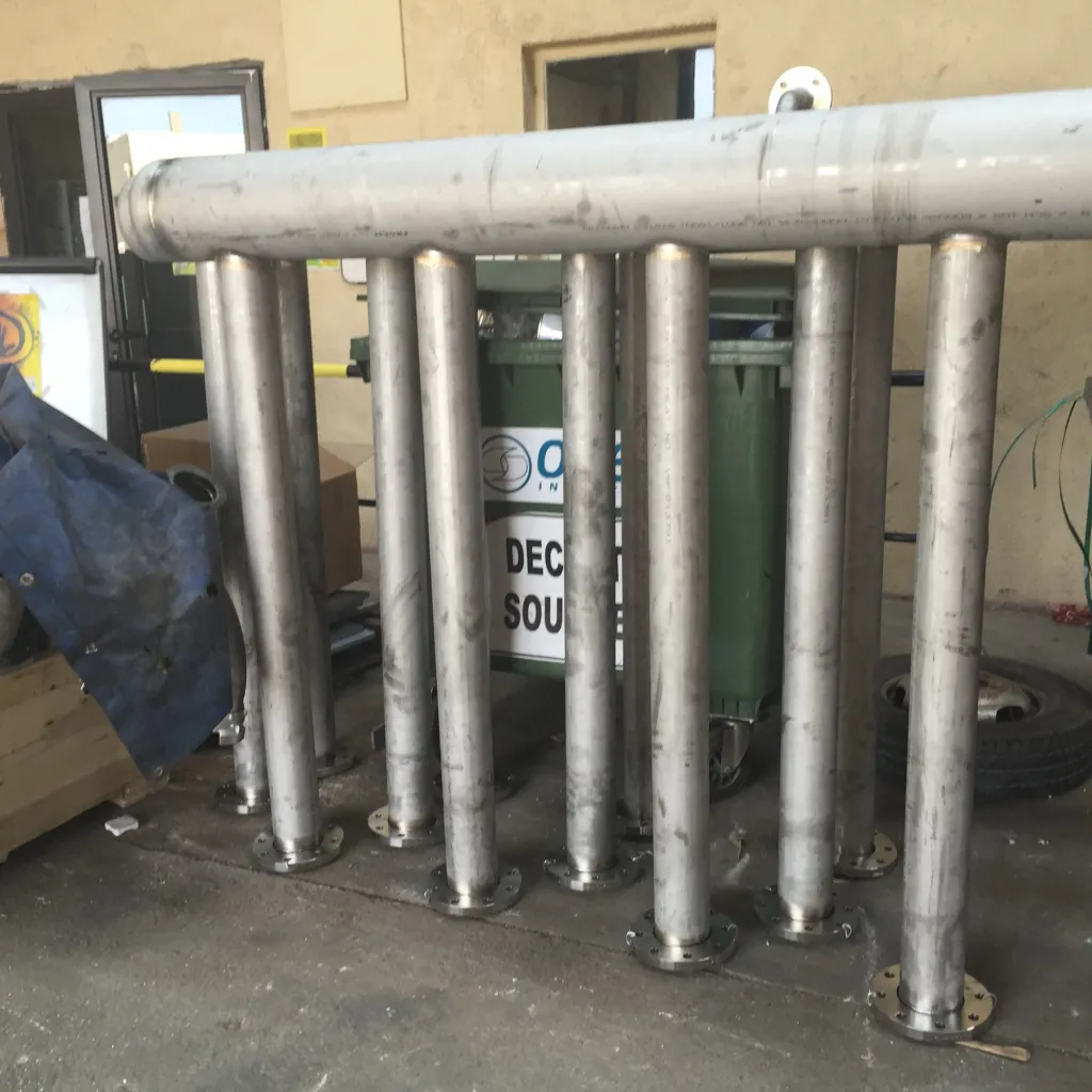 FABRICATION DANS NOS ATELIERS CLARINETTE RESEAU EAU BORNE INCENDIE MARTIGUES 13