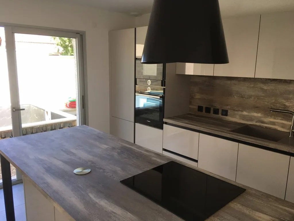 cuisine avec ilot dans l'ain