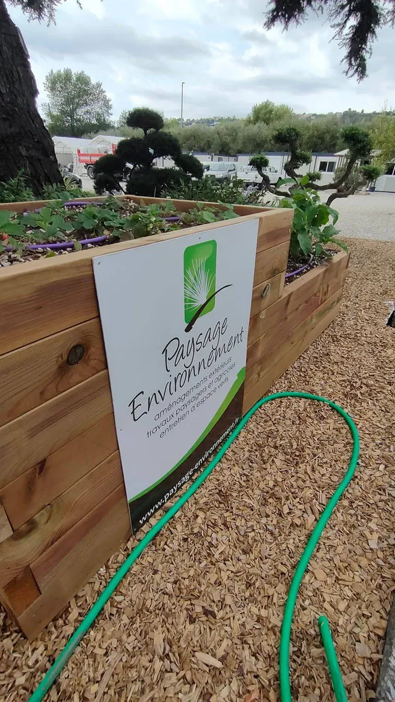 Le potager surélevé créé sur mesure à Nice
