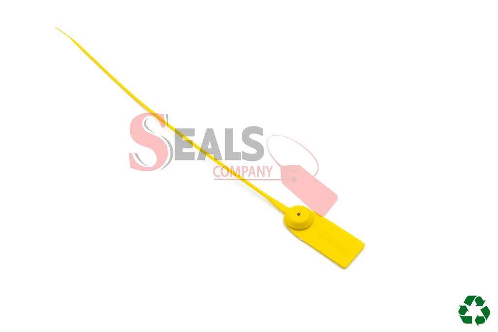 Scellé de sécurité réglable TINYFLAGSEALS en polypropylène avec insert métallique