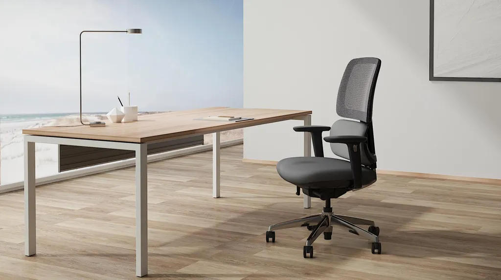 Fauteuil de bureau ergonomique ORCA avec un design scandinave : confort universel pour vous et vos salariés