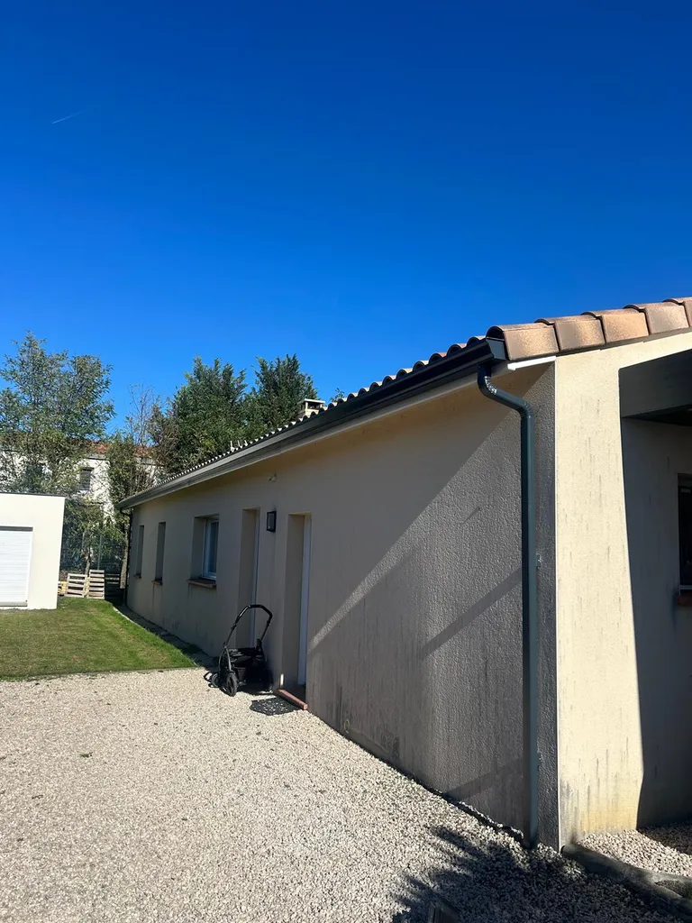 gouttieres alu 7016 rénovation longages 31410