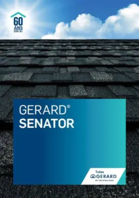 1ère page Brochure Ardoises métalliques GERARD SENATOR
