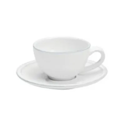 TASSE ET SOUS-TASSE A THÉ EN PORCELAINE ÉLÉGANTES POUR MARIAGE