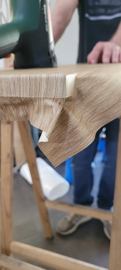 rénovation d'une cuisine complète en bois naturel sur Grasse 