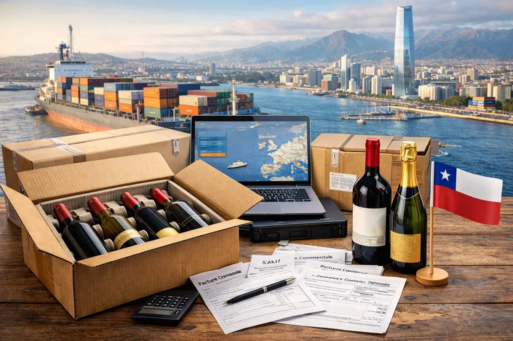 Spécialiste de l'envoi de vin et de champagne au Chili 