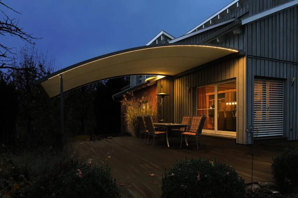 pergola a toile retractable protection solaire rossi pelissanne aix en provence