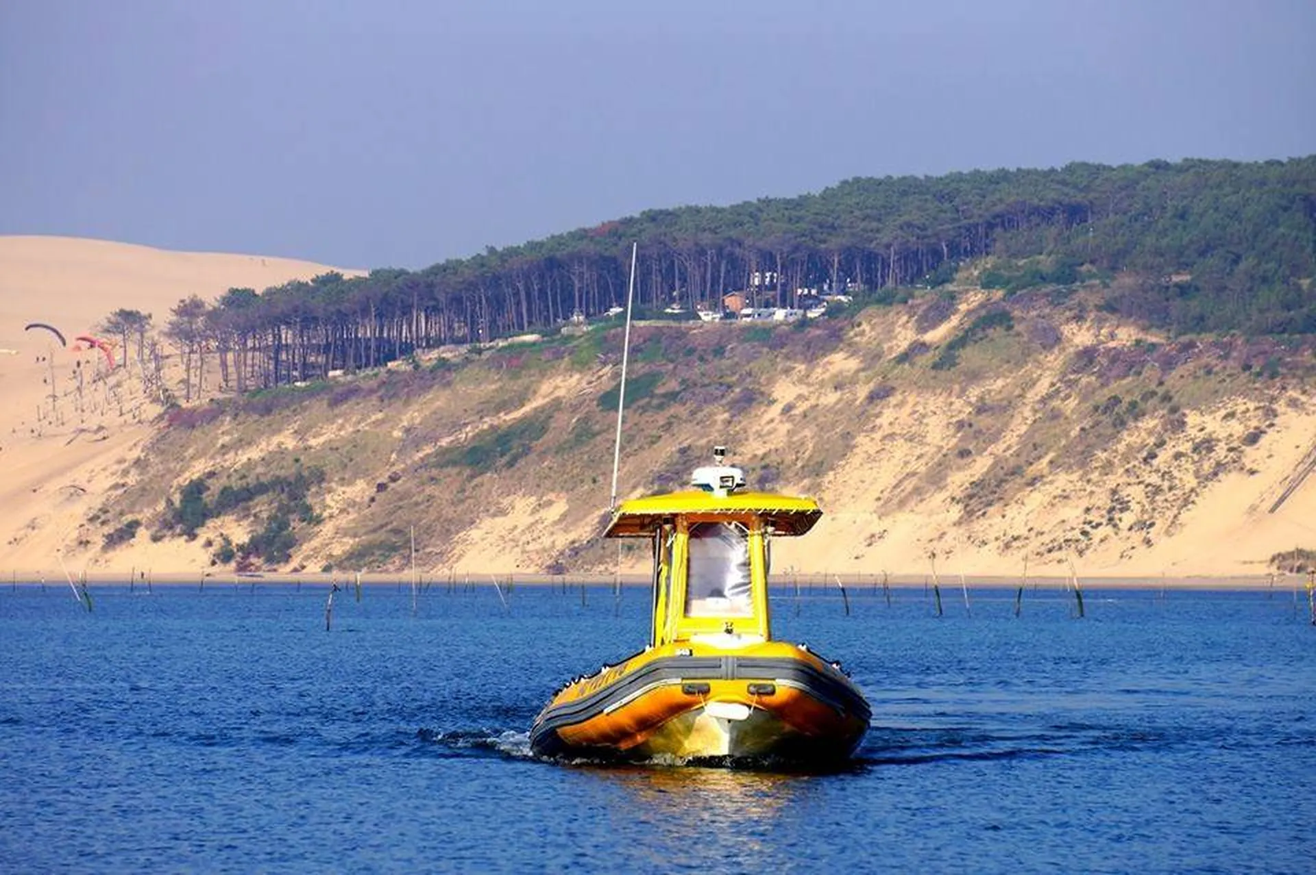 BATEAU-TAXI 24H/24 & 7j/7 sur le bassin d'arcachon