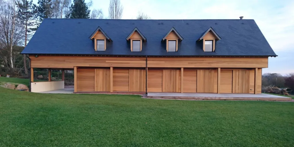 Maison d'architecte Bois Deauville Calvados 14