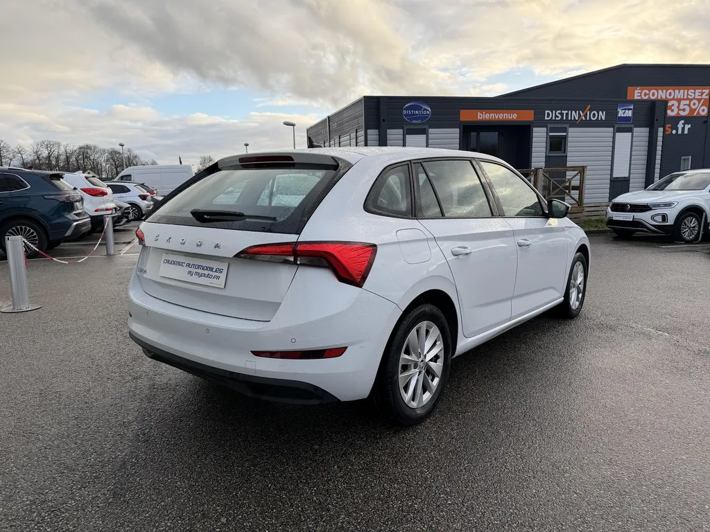 Skoda Scala d’occasion automatique essence proche Rouen – Compacte fiable et bien équipée