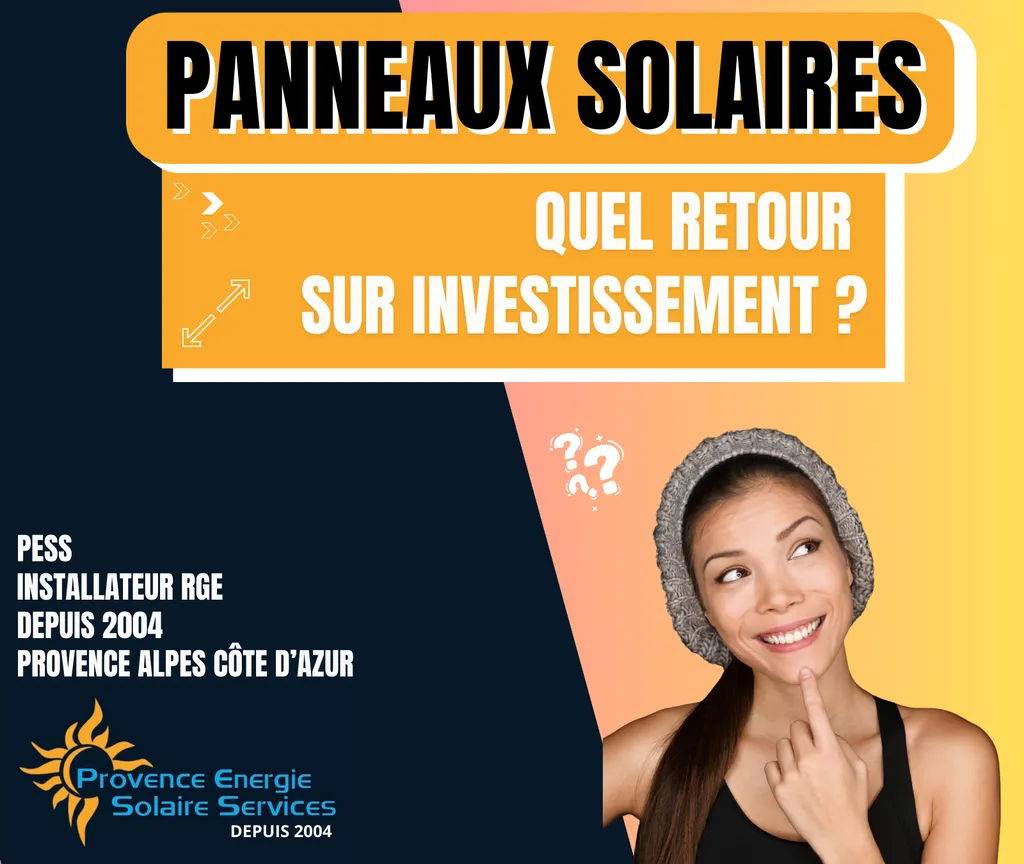 Quel est le retour sur investissement pour l'installation des panneaux solaires
