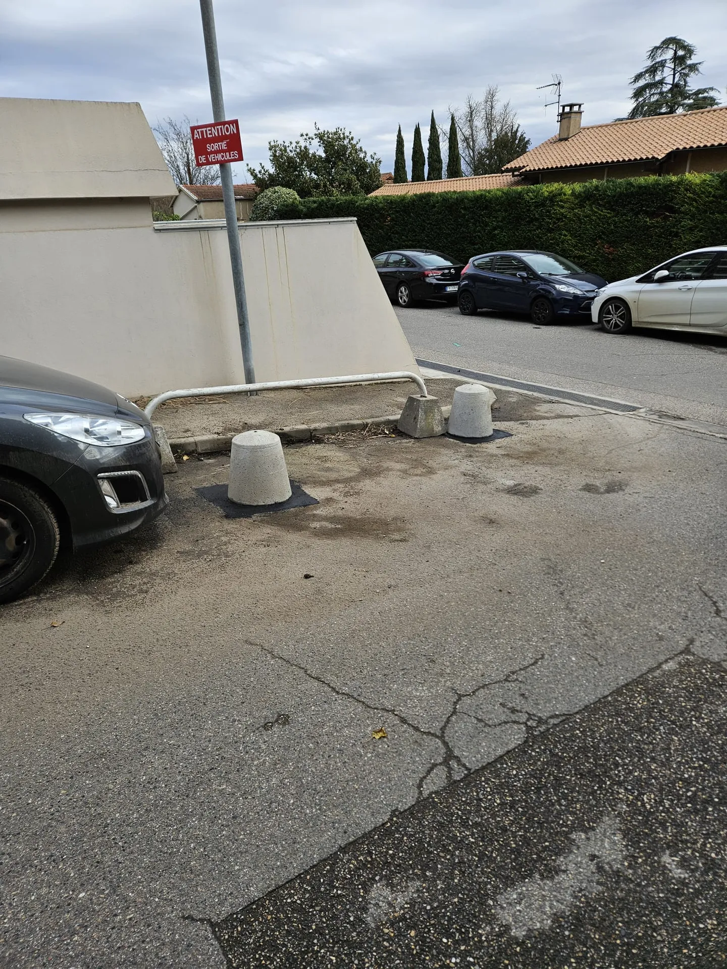 Plots installés par Ddurao TP dans une copro proche de Lyon