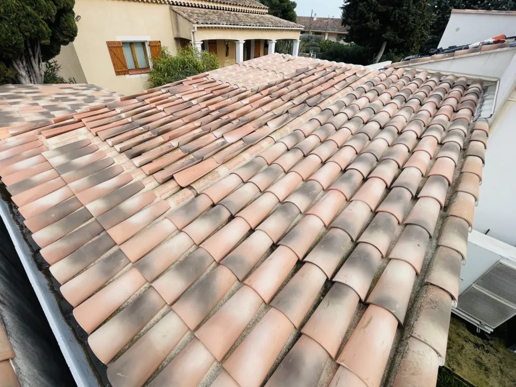 Rénovation d’une toiture type P.S.T sur Aix en Provence