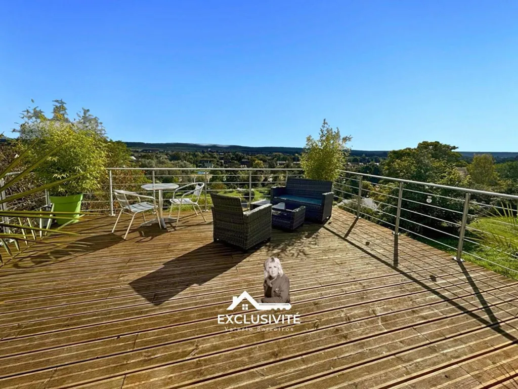 A VENDRE PAVILLON DE PLAIN PIED DE 89 M² SUR ENV 1200 M² DE TERRAIN SUR LA COMMUNE DE FRENEUSE 76410