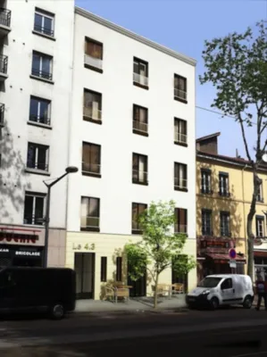 Copropriété contemporaines à charges réduites de T1 et T2 en plein coeur de la presqu'île à Lyon 2ème