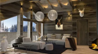 Appartements du T2 au T5 de la résidence Silver Lodge dans le village typique de Megève près d'Annecy