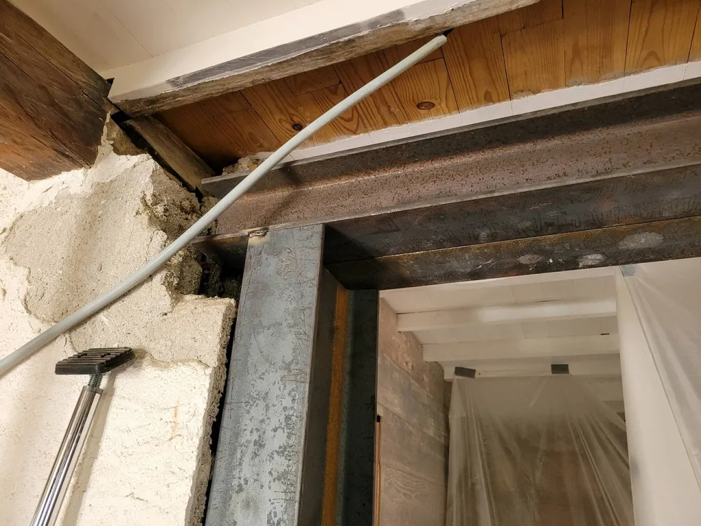 Ouverture d'un mur porteur pour un client particulier à Mérignac en Gironde