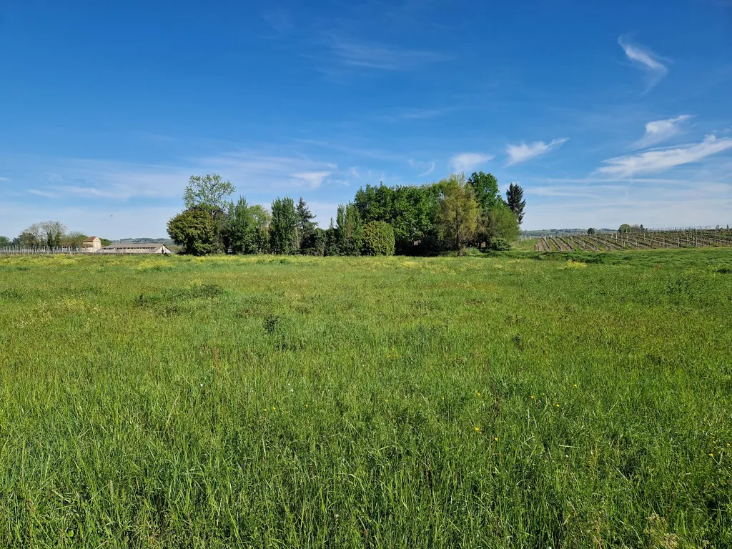 Terrain à bâtir de 1024 m² situé sur la commune de Saint Pierre de Mons, proche de Langon