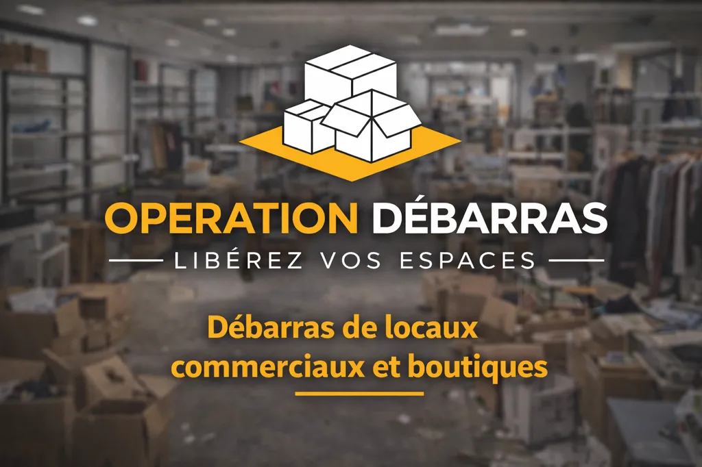 Débarras de locaux commerciaux et boutiques au Havre et dans l’agglomération
