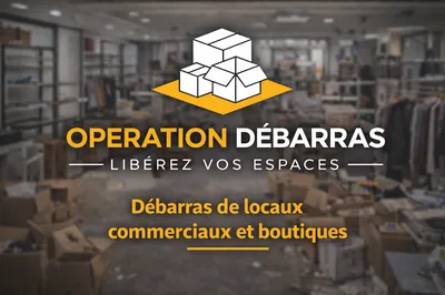 Débarras de locaux commerciaux et boutiques au Havre et dans l’agglomération