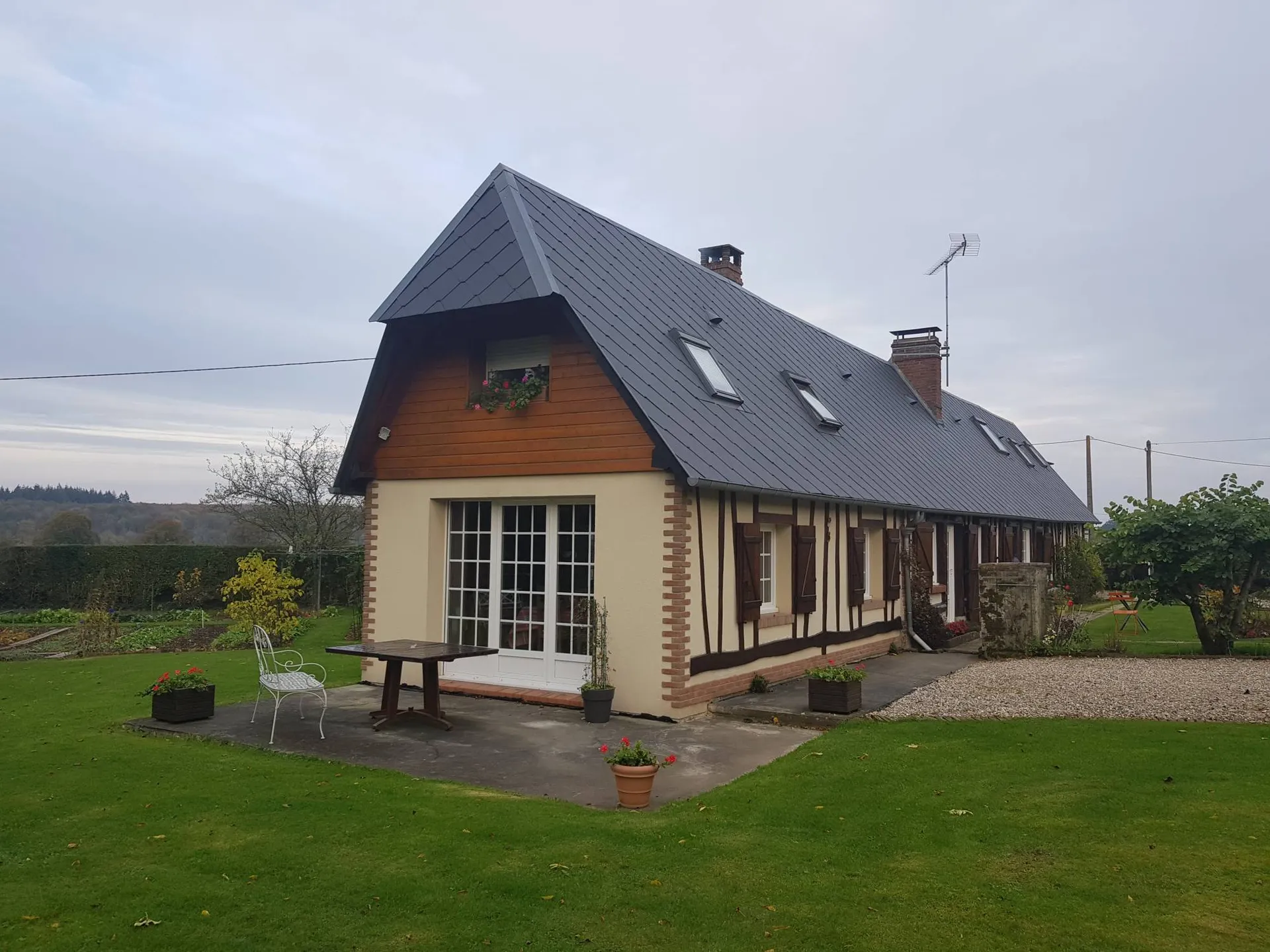 Vend Longère 4 chambres