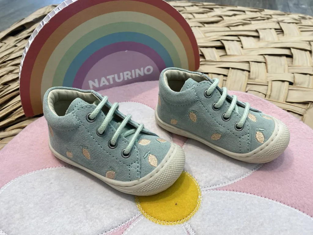 NATURINO , le bottillon fantaisie à lacet ou velcro avec semelle souple pour bébés  à LIBOURNE