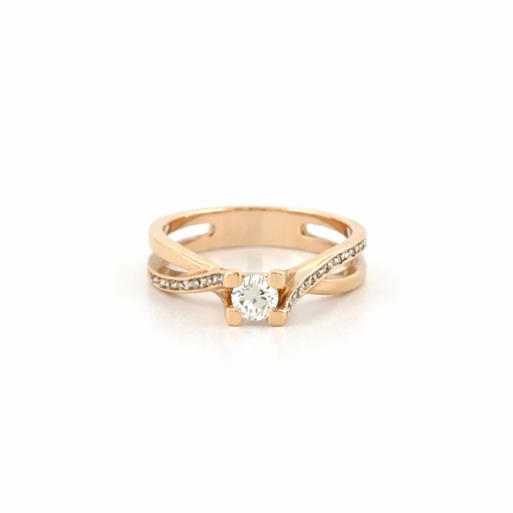 Solitaire diamant 0,25 carat en or 750 – Dépôt-vente chez Or Ligne à La Teste-de-Buch