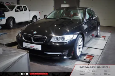 Reprogrammation moteur Aubagne - BMW Serie 3 (E92) 335d 286cv - ADP Performance