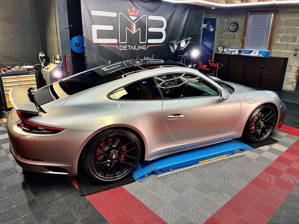 Protection carrosserie Lyon PPF traitement céramique Porsche 991 GTS