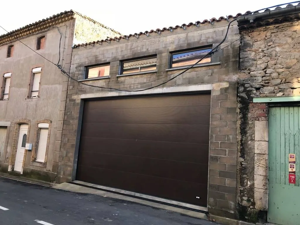 Entrée de la cave (avant travaux)