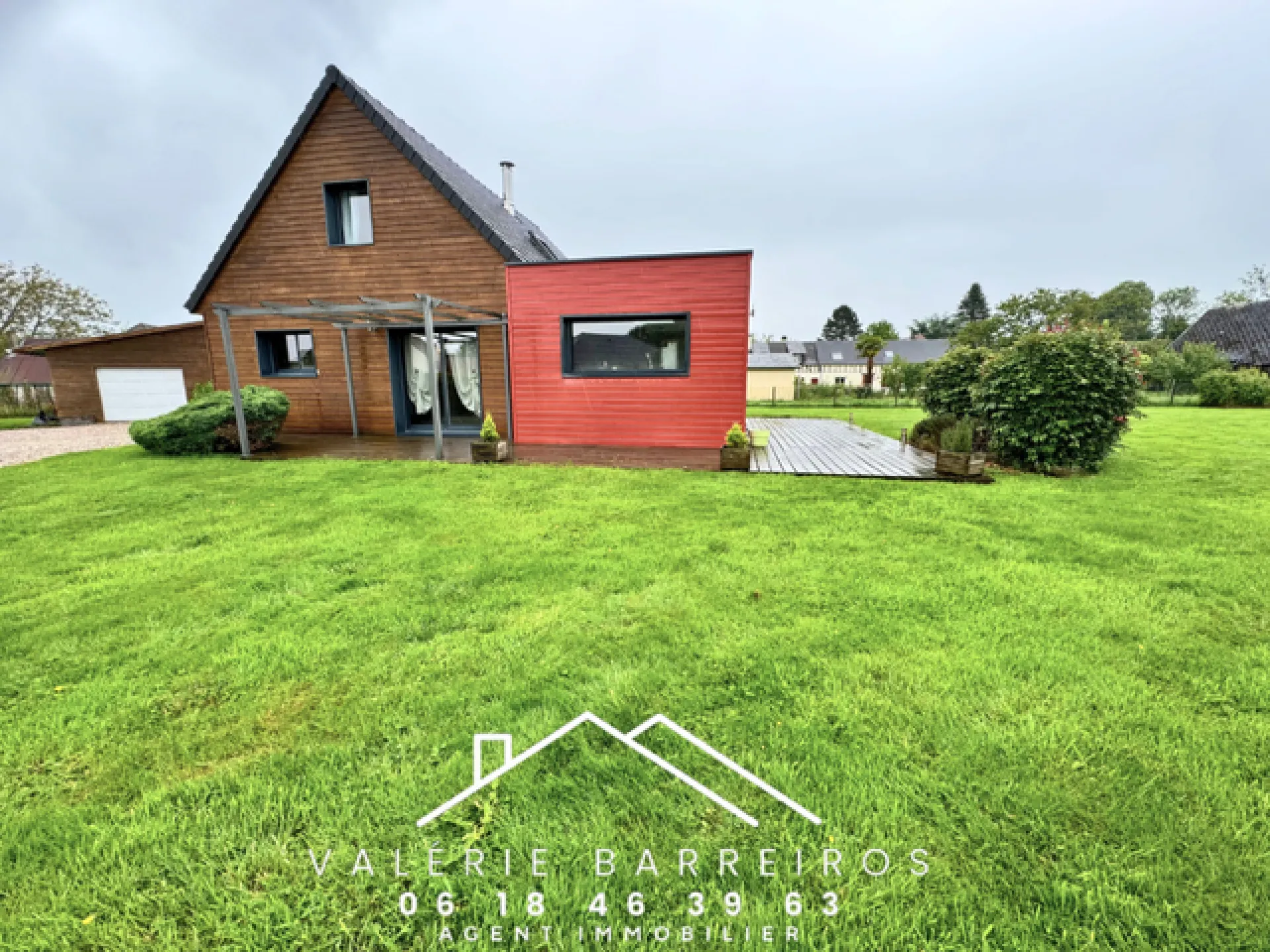 A vendre sur la commune de TOURVILLE LA CAMPAGNE 27370 maison de 125 m² habitable sur un terrain de 1685 m² .