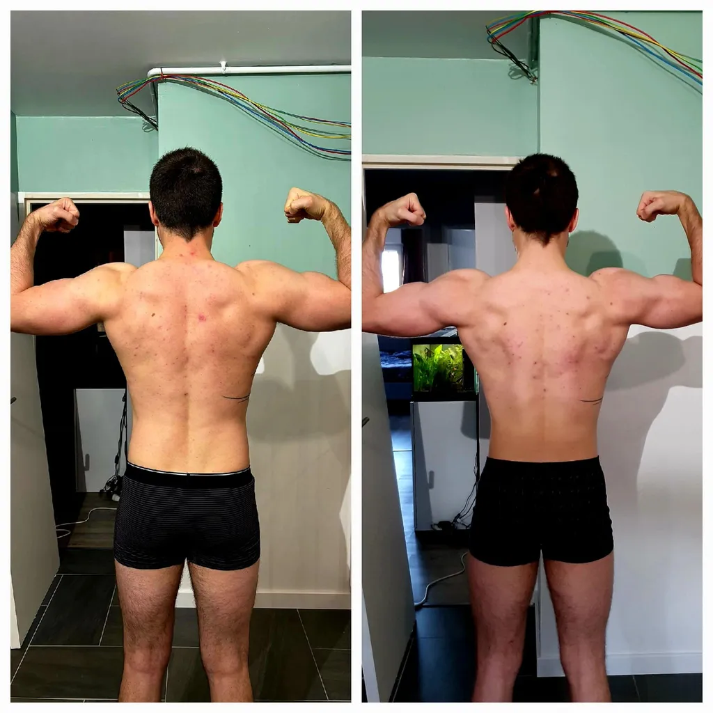 Jérôme, plus de muscles et - 6kgs