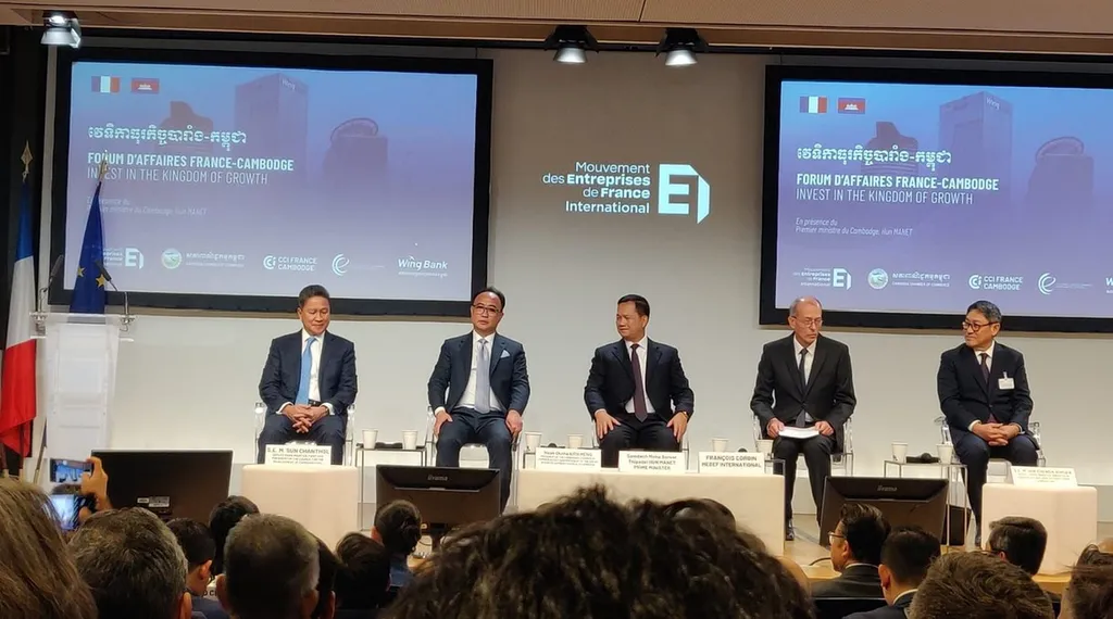 Benta Lyon au Medef International : Forum France-Cambodge avec le Premier Ministre Hun Manet