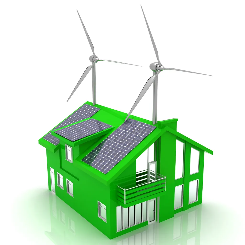Maison économe en énergie 