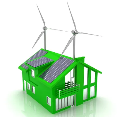 Maison économe en énergie 