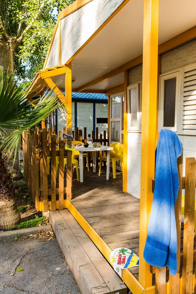 Location de chalet pour 5 personnes à Valras bord de mer proche de Vias-Plage et du Cap d'Agde